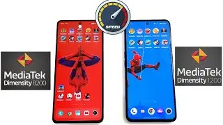 Dimensity 8200 vs Dimensity 1200 SpeedTest 🔥🔥🔥