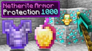 Minecraft, But Ores Drop OP Items...