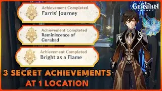 Genshin Impact - 3 Hidden Sumeru Achievements at 1 Location - Mortal Travails Series III