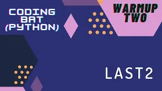 Last2 - Coding Bat | Tamil Community