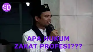 Apa Hukum Zakat Profesi? -  Ustadz Abdul Somad, Lc MA Ph.D