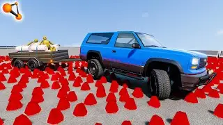 Epic Satisfying Rollover Crashes #17 - BeamNG drive