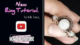 Adjustable Wire Wrap Ring tutorial.
