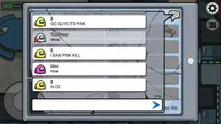 Playing Among US with my friends