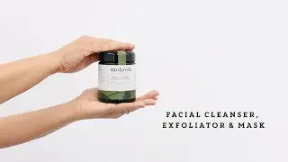 MOKOSH   Facial Cleanser, Exfoliator & Mask