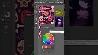amazing Hack to take A full colour Plate in Illustrator #2024reel #illustrator