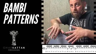 🔹 DARBUKA TUTORIAL | BAMBI patterns