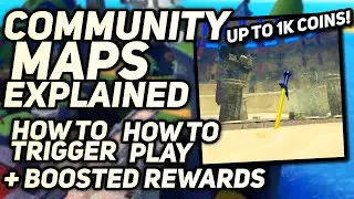 NEW COMMUNITY MAP SYSTEM EXPLAINED - Boosted Rewards & How to Trigger - Tower Defense Simulator