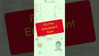 NID Pre-Enrollment Online Form