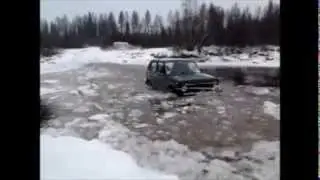 Зимние покатушки на Нивах (Lada Niva )