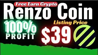 Binance New Listing REZ | Renzo Protocol Airdrop Claim on Binance | Binance Launchpool REZ crypto