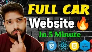 Full Car website 🔥 In 5 Minutes || Html css js Car Website || @CodeDynamo2456 #coding