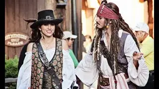 Captain Jack Sparrow & Angelica | Disneyland | 2011