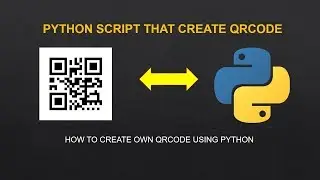 | How to create own QRCode using python | |Python Miniconcepts | | Python tutorials |