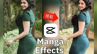How to create Manga effects for tiktok video   / Capcut tutorials
