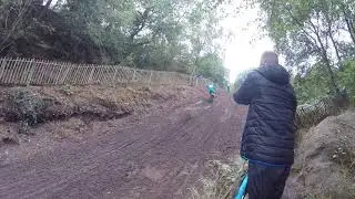Hawkstone hill 2018 british maxxis mx2 Conrad Mewse out front