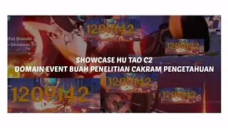 Showcase Hu Tao C2 Triple Crown | 1.2 Juta DMG | 1.2 Million DMG | Genshin Impact
