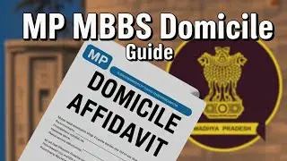 MP Domicile Affidavit Formet for MBBS Counselling 2025 Made Easy? 