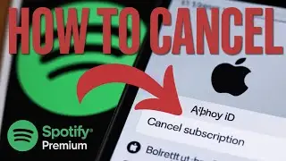 How to Cancel Spotify Premium iPhone [Apple ID]