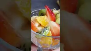 Фруктовый салат 😍 #рецепты #вкусная #выпечка