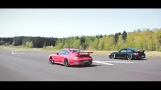 850bhp Porsche 9ff 996 GT2 Dragracing! Onboard - 1080p HD
