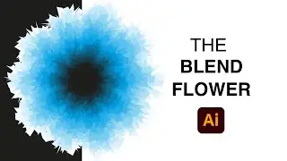 Illustrator Tutorial : How To Create Beautiful Floral Vector in Illustrator Using Blend Tool