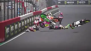 MotoGP21 - Crash Compilation