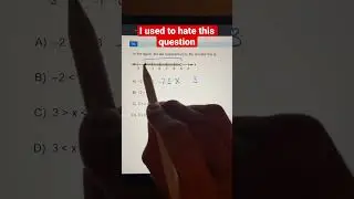 Linear Inequality from a Number Line Math Question (Less Than, Greater Than) 