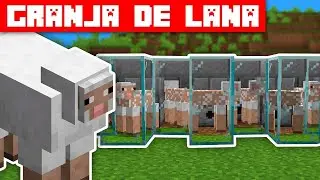 La MEJOR GRANJA de LANA para MINECRAFT JAVA y BEDROCK 1.20