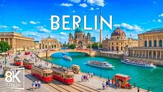 Berlin Germany 8K 🇩🇪 | Iconic Landmarks, Historic Streets & Modern City Elegance