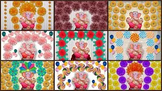 6 Eco-Friendly Ganpati Decoration Ideas at Home | Ganesh and Varalaxmi Decoration Ideas at Home