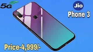 Jio Phone 3 CONFIRM - 5G Network With 41MP Camera, Price, features, release date??