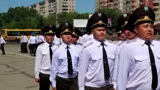ДЧС ВКО принял участие в торжественной церемонии проведения строевого смотра