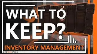 Stop hording loot! | Inventory management | The Division 2