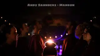 Andy saunders Manbun