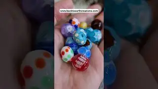 Which is your favorite?  New #lampworkbeads available for sale! #diyjewelry #backtoearthcreations