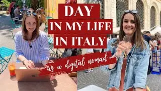 DAY IN MY LIFE IN ITALY 🇮🇹 what I do for a living, wine festival & more!