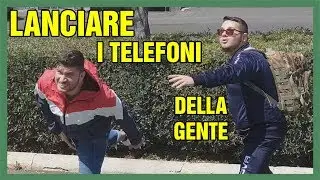 LANCIARE I TELEFONI della gente [Esperimento sociale] - MadCrazy