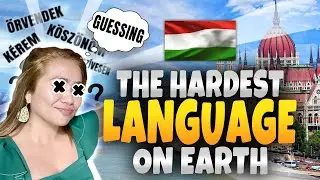 Filipina tries to speak Hungarian for the first time