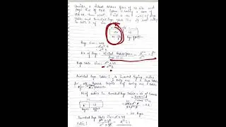 Paging And Inverted Paging Numerical Problem With Solution