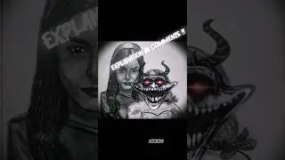 Explanation in comments 🔥🔥 || #shorts #drawing #annabelle