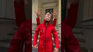 Money Heist vs Police 238 #moneyheist #parkour #police #escape #shorts #goguys