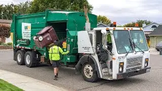 Mack LE - McNeilus MSL Garbage Truck!
