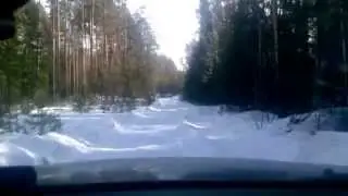 Дорога на Кырманские скалы от Аяти