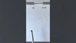 Лиса | 1$ vs 200$ [ASMR] #рисую #drawing #art