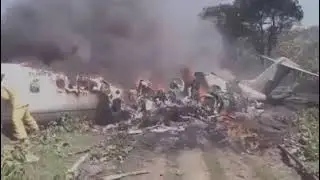 7 قتلى بتحطم  طائرة عسكرية في  المكسيك . . .