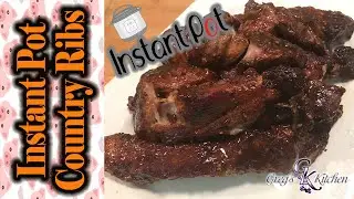 Instant Pot Country Ribs | Gregs Kitchen