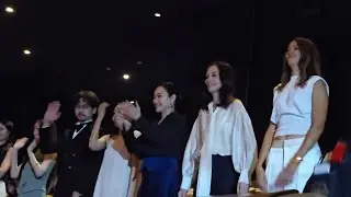 Faye Atom Apasiri Yarinda at the premiere last episode Broken of Love reaction Faye 