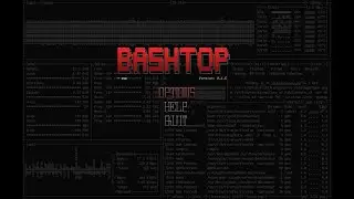BASHTOP   Linux Resource Monitoring Modern
