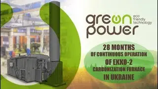 28 months of continuous operation of EKKO 2 carbonization furnace in Ukraine